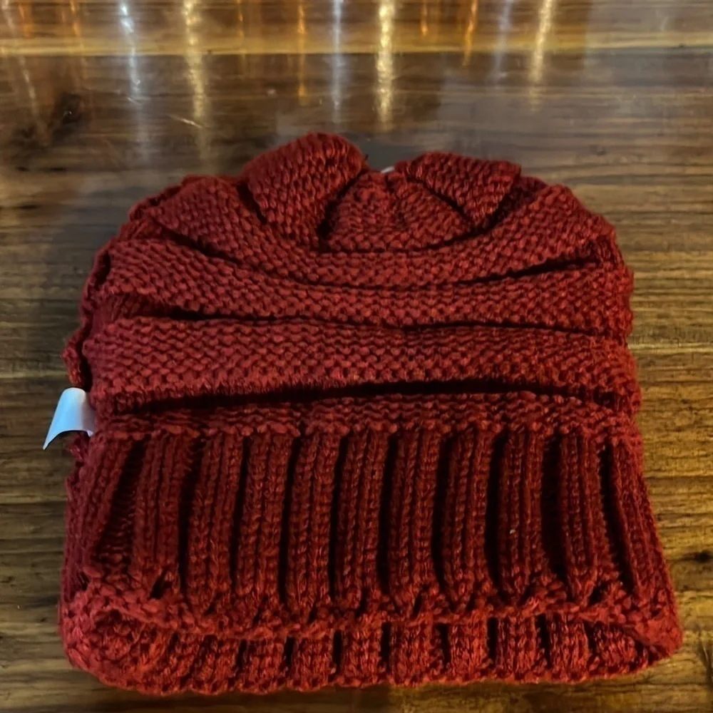 - C C branded slouchy hat!! Beanie. New
